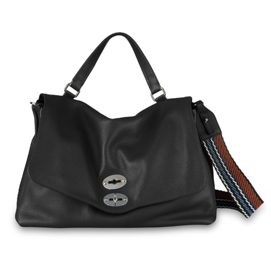 ZANELLATO Bags | Postina Daily Medium Black