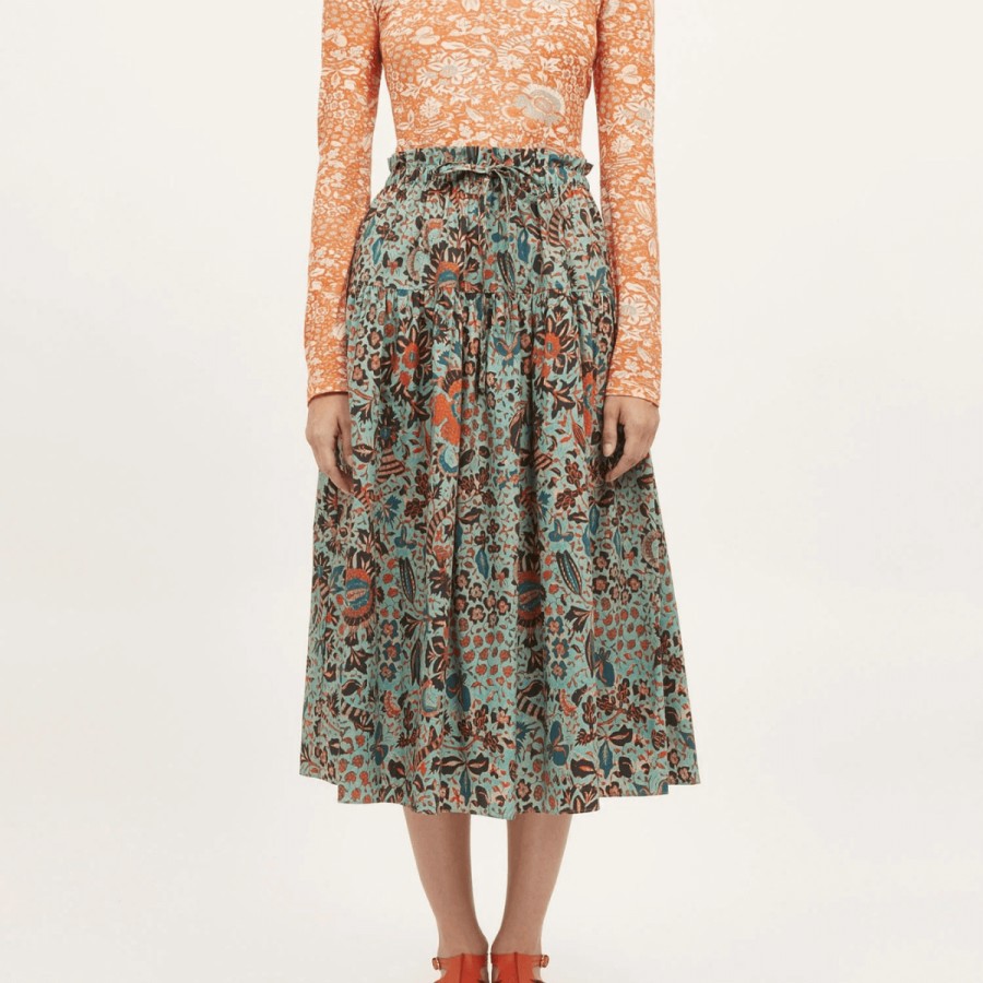 ULLA JOHNSON Skirts | Fernanda Skirt Jade