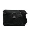 Leathersmith of London Bags | Canvas Lion Messenger Bag - Black