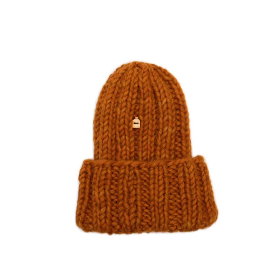 MYSSY Hats | Muotoilija Wool Beanie Orange