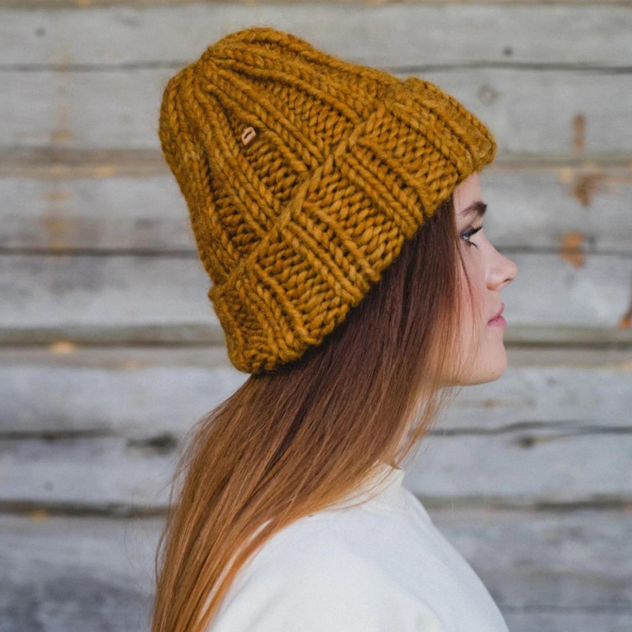 MYSSY Hats | Muotoilija Wool Beanie Orange