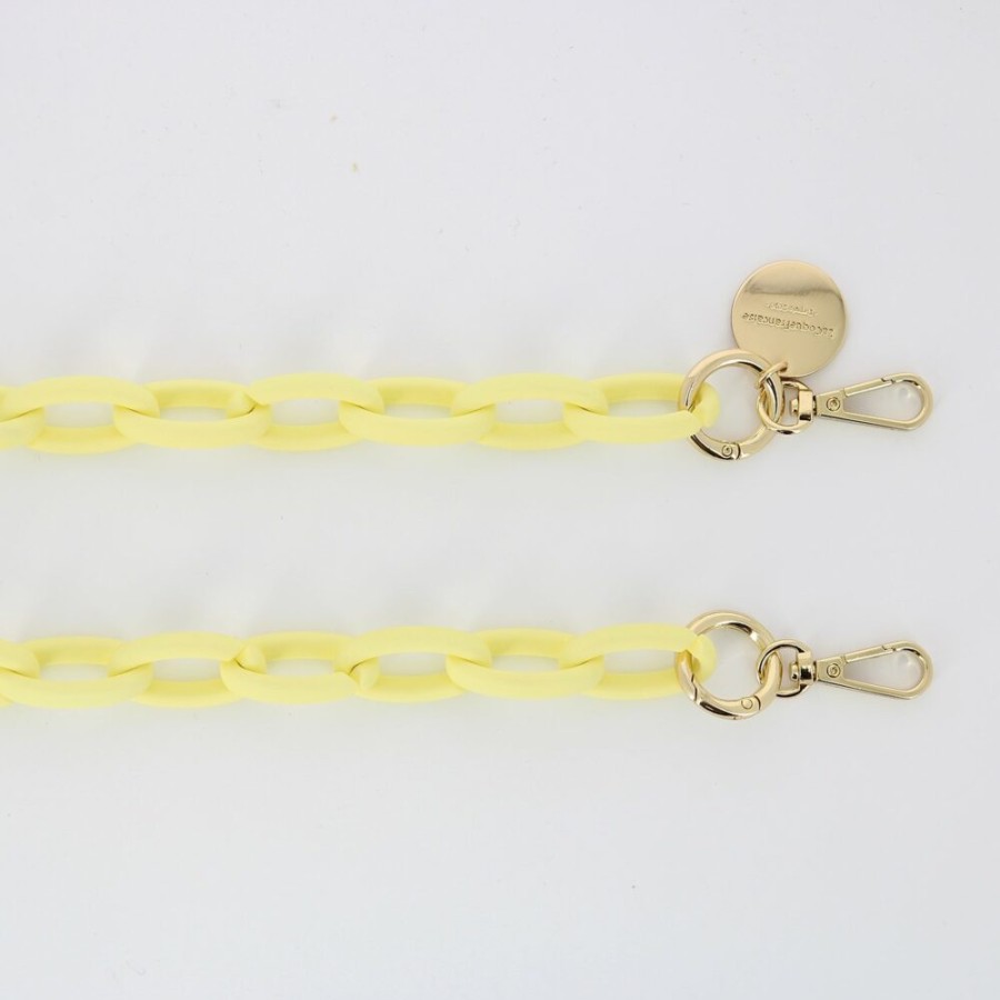 LA COQUE FRANCAISE Phone Chains | Zoe Phone Chain - Matte Yellow