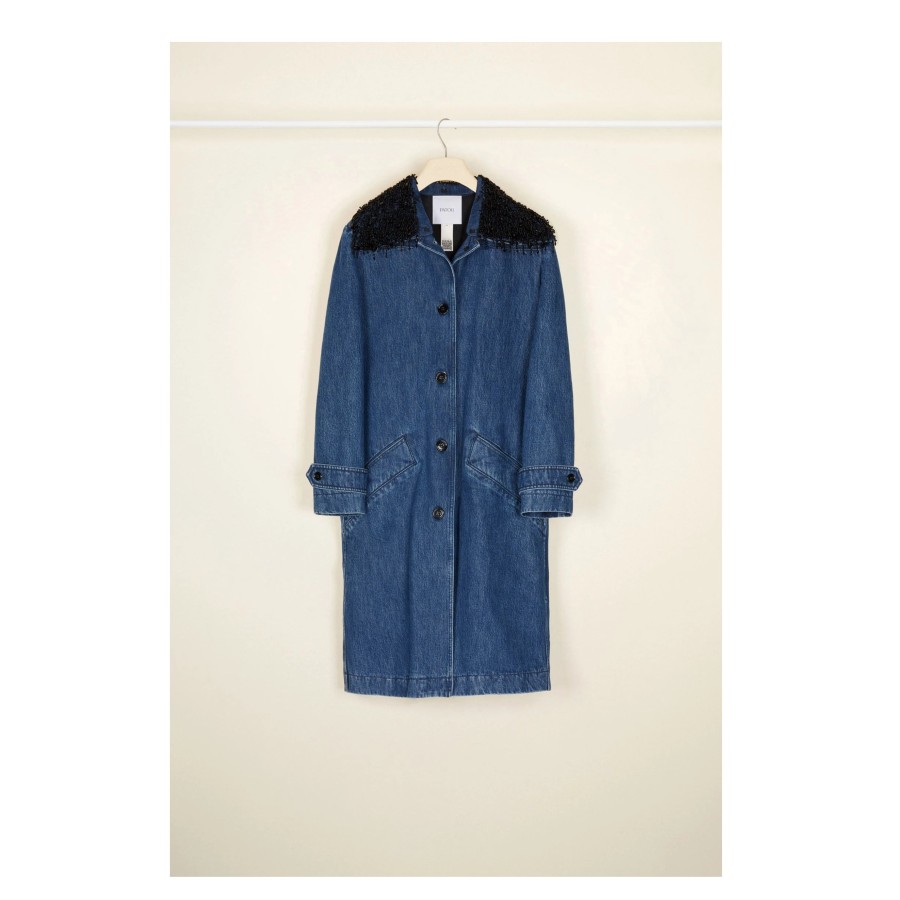 Patou Coats | Patou Denim Coat