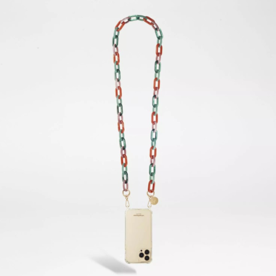 LA COQUE FRANCAISE Phone Chains | Elle Green & Pink