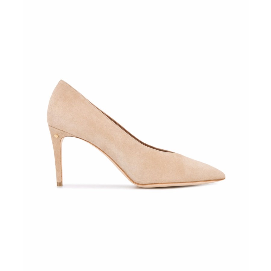 Laurence Dacade Shoes | Vivette Suede Heels - Sand