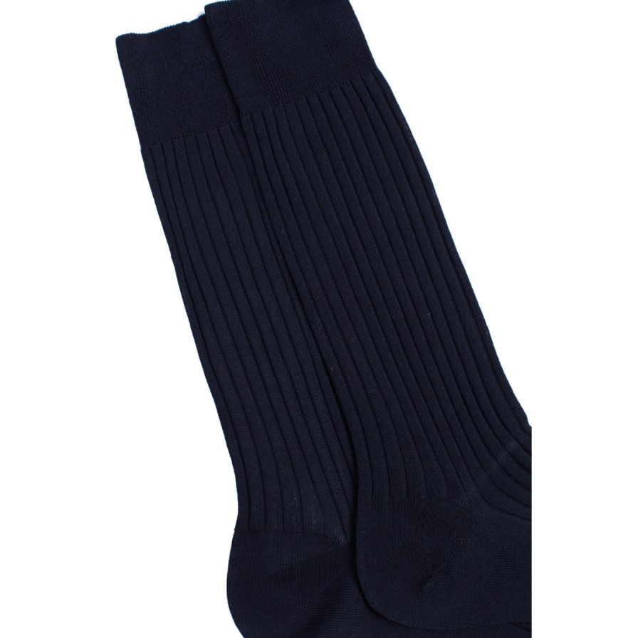 Leathersmith of London Socks | Danvers Black Socks