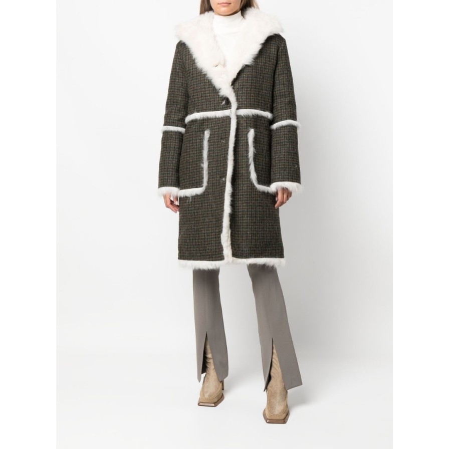 Yves Salomon Coats | Charles Lamb Wool Coat Brown