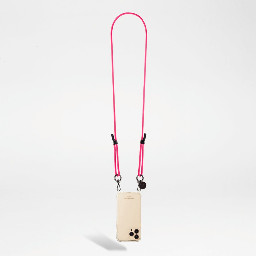 LA COQUE FRANCAISE Phone Chains | Nae Cord Rose Fluro