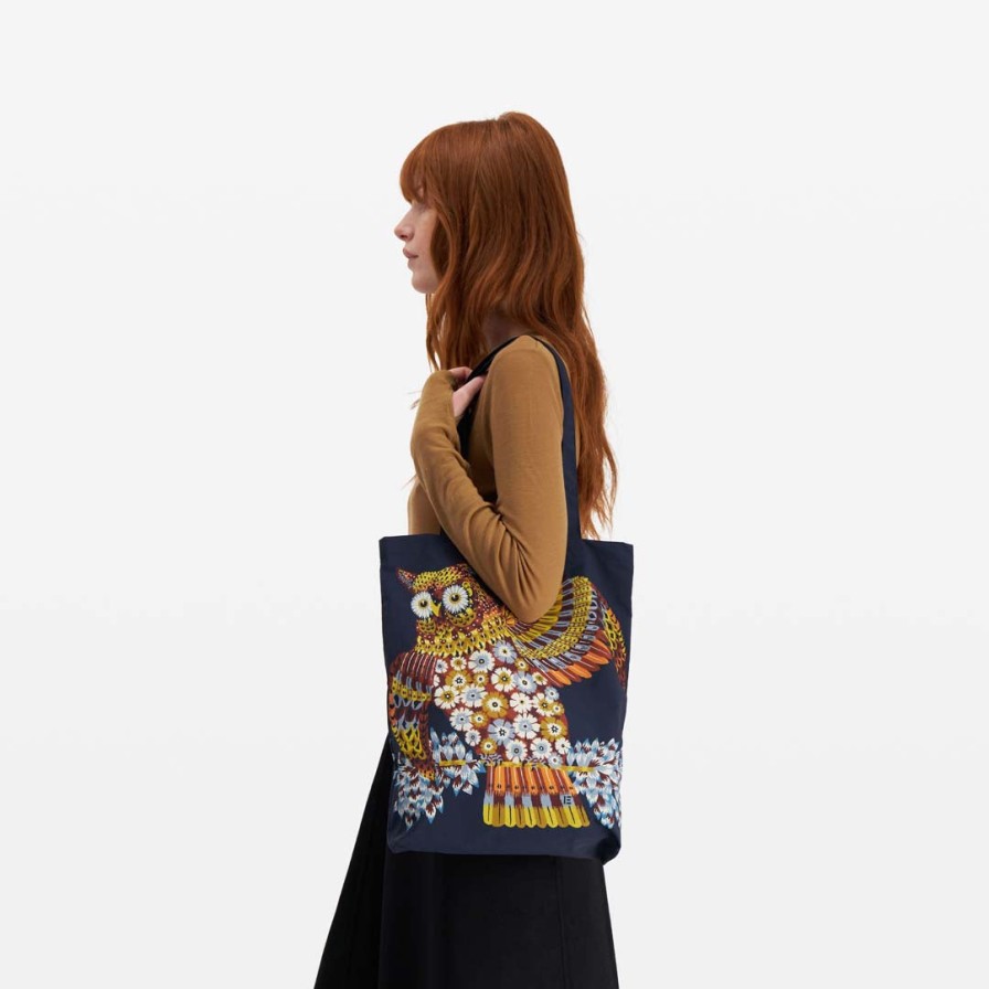 INOUI EDITIONS Bags | Shopper Bag Hulule Navy/Blue Marine