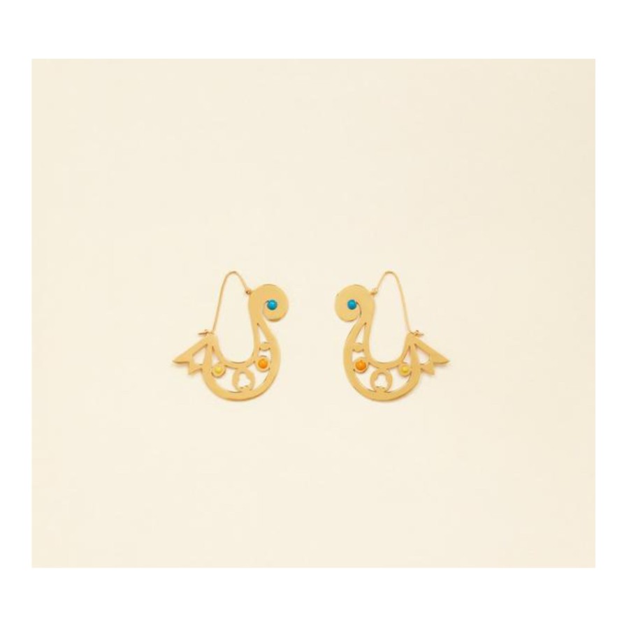 Patou Jewellery | Crest Earrings