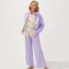 MII COLLECTION Trousers | Pant Lena Les Unis Violet Violet