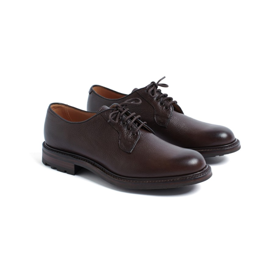 Leathersmith of London Shoes | Derby - Walnut Grain