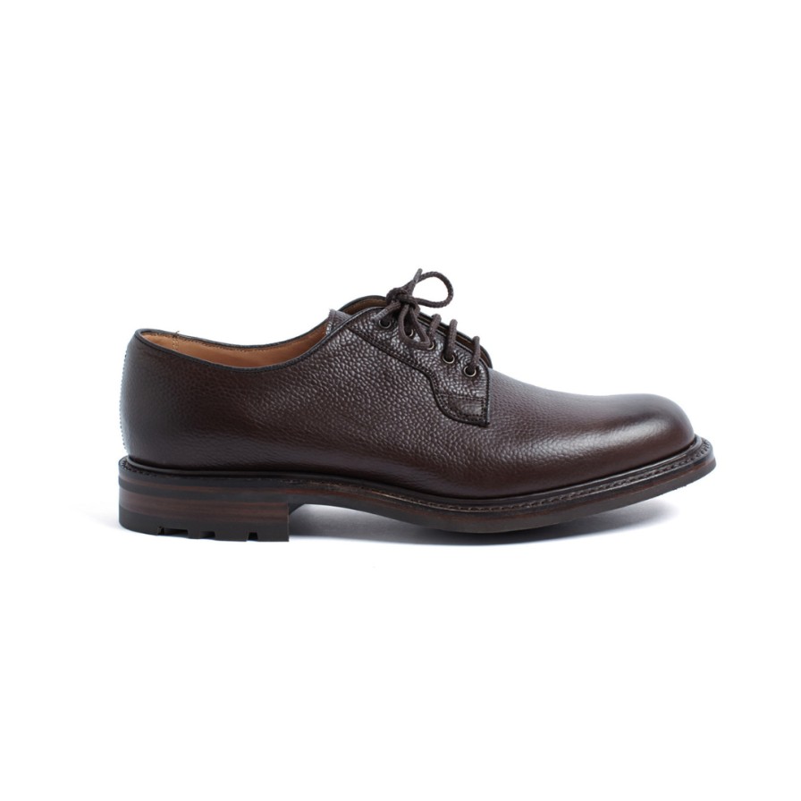 Leathersmith of London Shoes | Derby - Walnut Grain