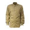 Leathersmith of London Shirts | Cream/Green 100% Cotton Shirt