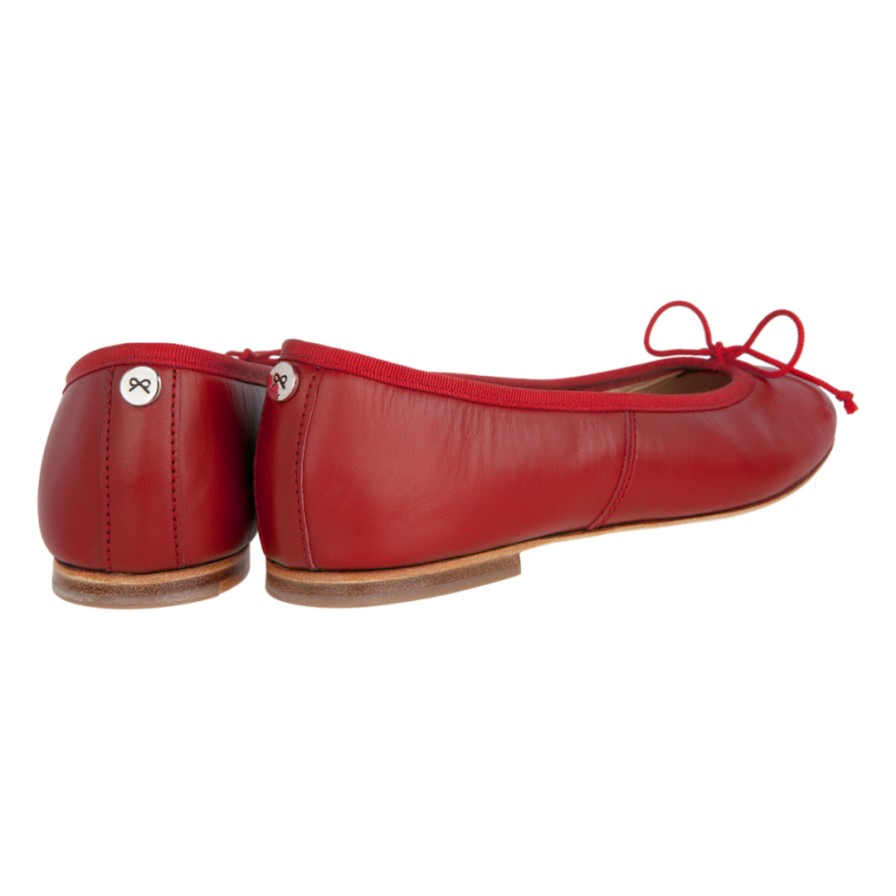 Josefinas Shoes | No.1 Collection Ballerinas - Passionate Red