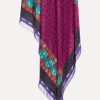 Pierre-Louis Mascia Scarves | Aloe Scarf Purple Trim