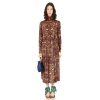 ULLA JOHNSON Dresses | Vittoria Dress Brown Mix