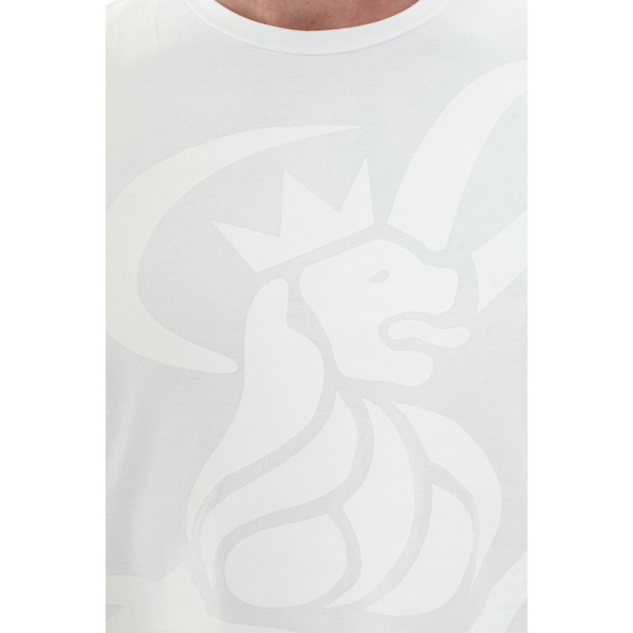 Leathersmith of London T-Shirts | White Logo T-Shirt