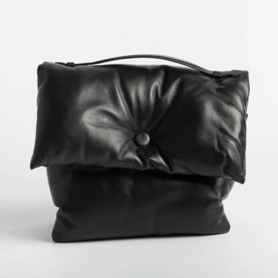 GAVAZZENI Bags | Vitto Nero Leather