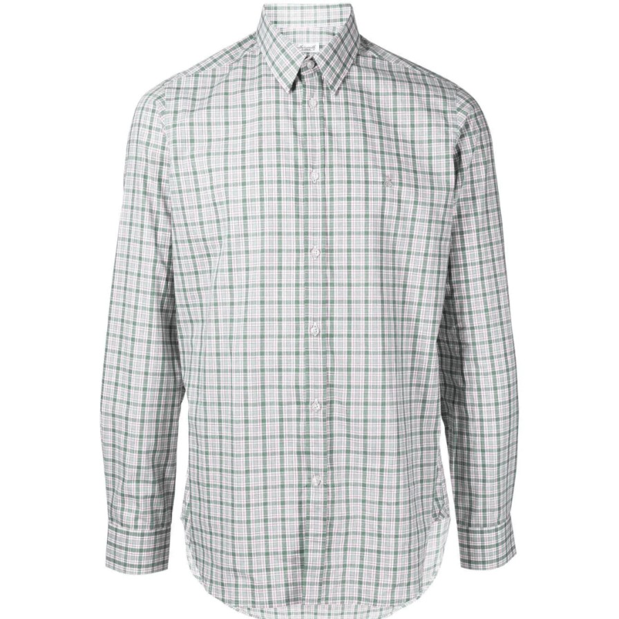 Leathersmith of London Shirts | 5414 Checked Red Shirt