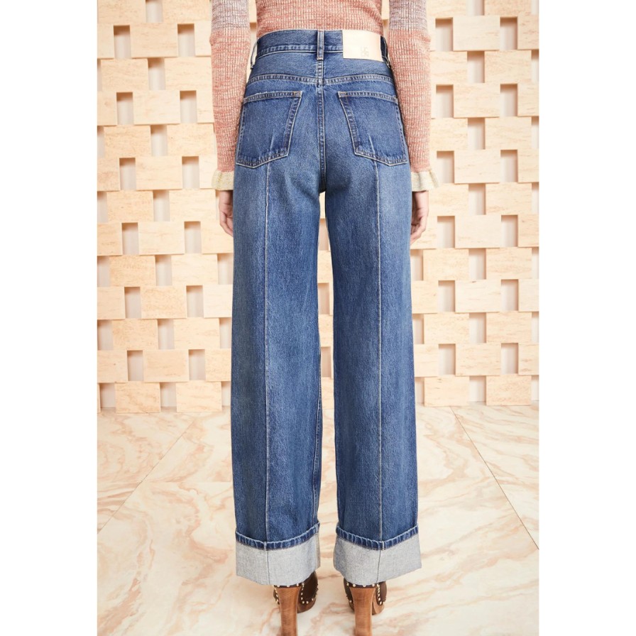 Ulla Johnson Trousers | Genevieve Jean Indigo