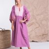 NINALEUCA Dresses | Butterfly Long Dress Purple