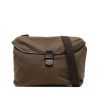 Leathersmith of London Bags | Canvas Plain Messenger Bag - Khaki