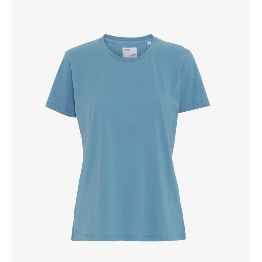 Colorful Standard Tops | Women Classic Organic Tee Light Blue