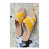 Atelier Fauvel Shoes | Brush Yellow Sandal