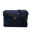 Leathersmith of London Bags | Canvas Plain Messenger Bag - Navy