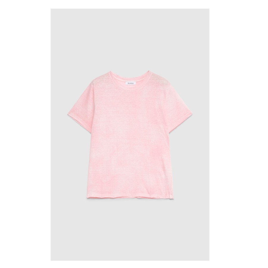 RODEBJER Tops | Linen Tshirt