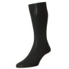 Leathersmith of London Socks | Cotton Socks Black